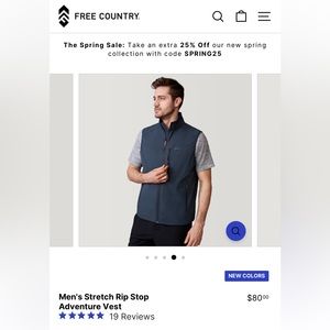 Free Country Stretch Adventure Vest